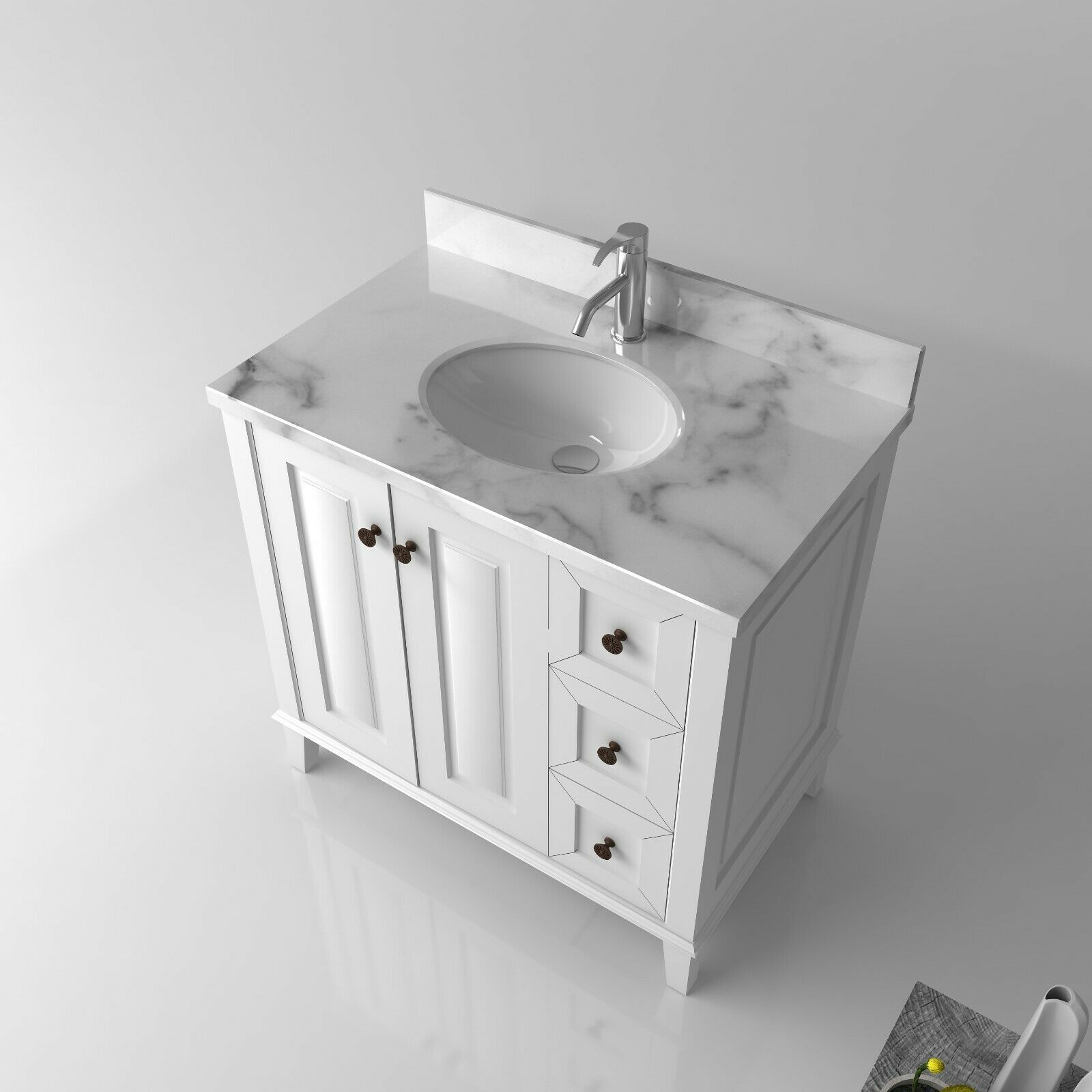 Turner Hastings Coventry Heritage 900 Mm Vanity Cabinet Italian Marble Top Ebay Turner Hastings Coventry Heritage 900 Mm Vanity Cabinet Italian Marble Top Ebay