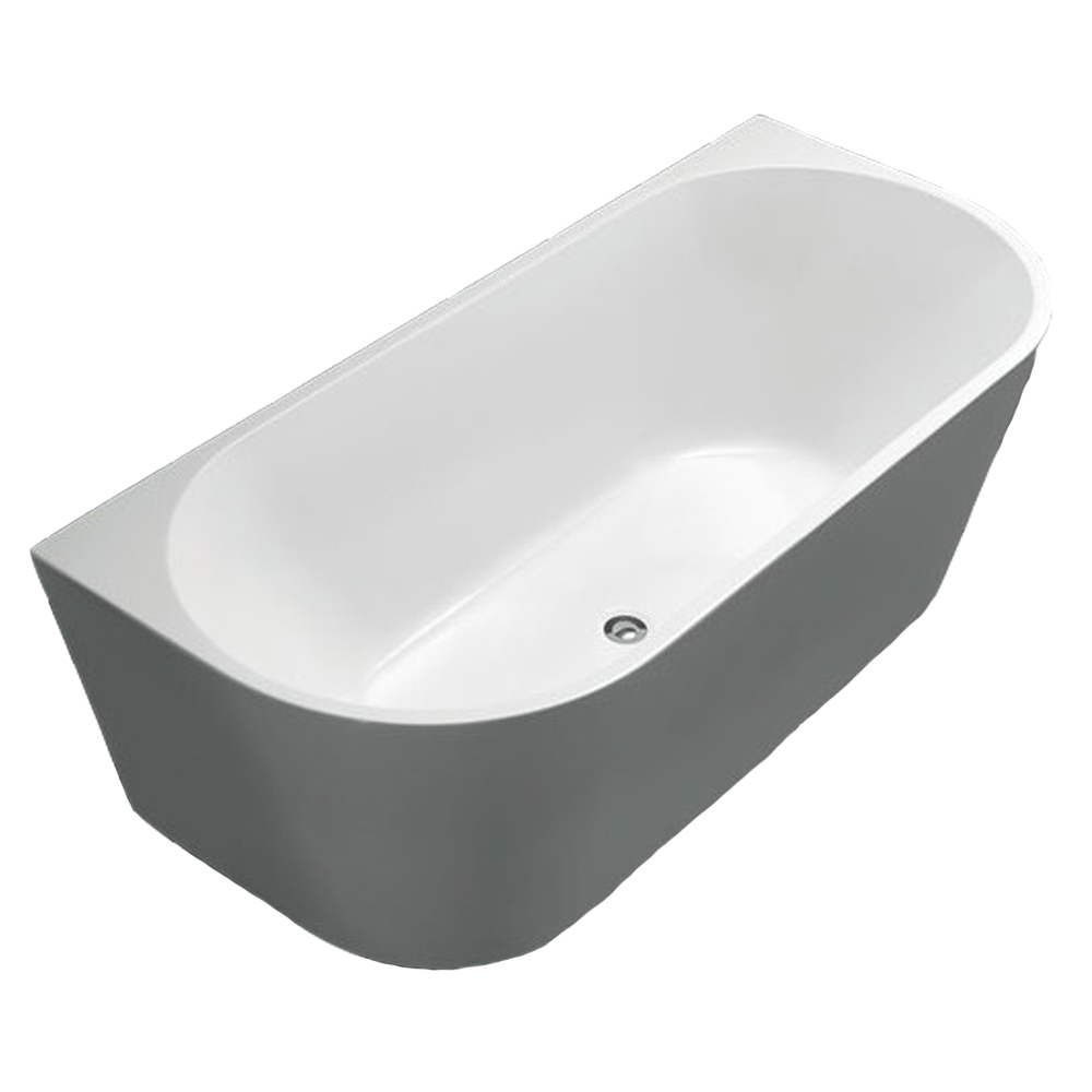 Atlanta Back To Wall 1400 mm Freestanding Bath Tub BTA1400