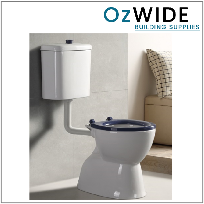 Bestcare Commercial Assisted Living Toilet Suite Blue Seat