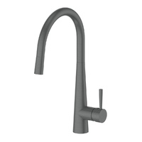 Greens Galiano Pull Out Sink Mixer - Gun Metal
