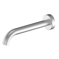 Greens Gisele 18401903 Wall Fixed Bath Spout 190mm Brushed Stainless