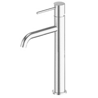Greens Gisele 18402563 Fixed Spout Tower Basin Mixer Brushed Stainless