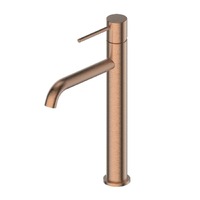 Greens Gisele 18402568 Fixed Spout Tower Basin Mixer Brushed Copper
