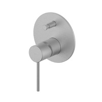 Greens Gisele 18403593 Shower/Bath Diverter Pin Lever Mixer Brushed Stainless