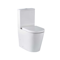Seima Modia Clean Flush Wall Faced Toilet Suite With Classic Seat
