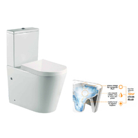 Seima Modia Clean Flush Wall Faced Toilet Suite With Deluxe Seat
