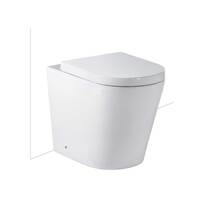 Seima Modia Floor Mount Rimless Toilet Pan With Classic Seat