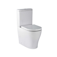 Seima Limni Wall Faced Clean Flush Toilet Suite With Classic Seat