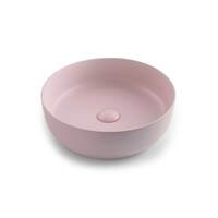 Seima Aurora Ceramic 385mm Rose Quartz Above Counter Round Basin