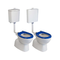 Seima Chios 800mm Care Ceramic Cistern Link Toilet Suite White