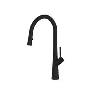 Greens Lustro Pull Down With Swivel Spout Sink Mixer Matte Black