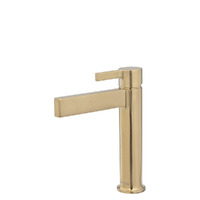 Fienza Sansa Soft Rectangular Outlet Basin Mixer -Urban Brass