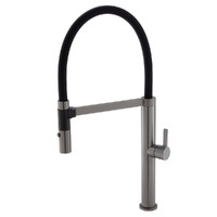 Fienza Sansa Pull Down Sink Mixer - Gun Metal