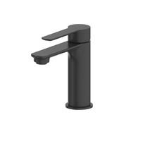 Greens Astro II Fixed Spout Basin Mixer Matte Black Tap
