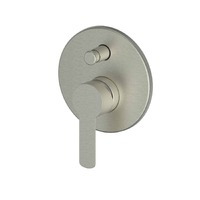 Greens Astro II Shower/Bath Diverter Mixer 150mm Brushed Nickel