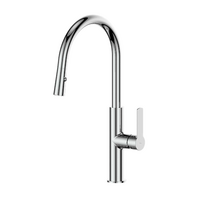 Greens Astro II Pull Down Swivel Spout Kitchen Sink Mixer Chrome