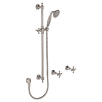 Fienza Lillian Rail Shower Sets Brushed Nickel