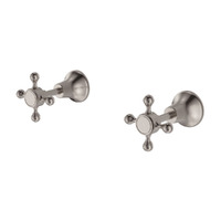 Fienza Lillian Wall Top Assemblies Brushed Nickel