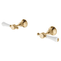 Fienza Lillian Lever Wall Top Assemblies Urban Brass