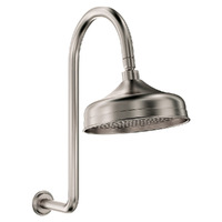 Fienza Lillian Shower Arm Set Brushed Nickel