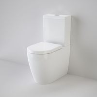 Caroma Urbane Cleanflush Back To Wall Toilet - Back Entry Inlet