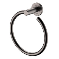 KAYA Towel Ring Gun Metal