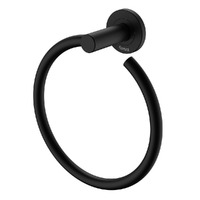 KAYA Towel Ring Matte Black