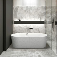 Otti Attica Noosa ANBT-1700 Freestanding 1700mm Bath Tub Gloss White