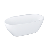 BelBagno BB1718 Palermo 1750mm Freestanding Bath Tub Gloss White
