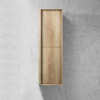 Otti Byron BYTB 1200mm Tall Boy Wall Hung Vanity Natural Oak