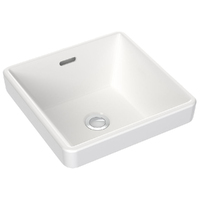 CLARK Square Inset Basin 400 No Tap Hole