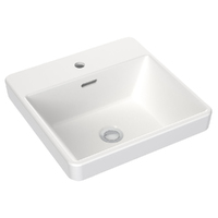 CLARK Square Inset Basin 400 1 Tap Hole