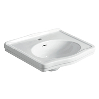 Turner Hastings CL580BA-3TH Claremont 58x45 Wall Hung Basin Gloss White
