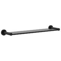 Clark 400 Bath Room Shelf-Matte Black