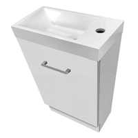 Fluire Cottesloe 400 mm Cabinet with kicker - White Gloss 