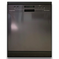 Kleenmaid Black Stainless Steel Freestanding Dishwasher