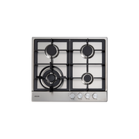 Euro Appliances ECT60WCX 60cm Stainless Steel Gas Cooktop