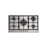 Euro Appliances 90cm Stainless Steel Cooktop 