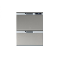 Euro 60 cm Double Drawer Dishwasher Stainless Steel
