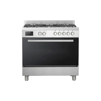 Euro Appliances EO90FSDPSX 90cm Dual S/Steel Freestanding Oven