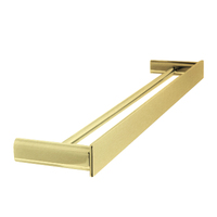 Linkware Gabe GR1701-600BG 600mm Double Towel Rail Brushed Gold