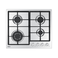Haier HCG604WFCX3 60cm 4 Burners Stainless Steel Cooktop