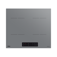 Haier HCI604TG3 60cm 4 Zones Repid Heating Induction Cooktop Grey Glass