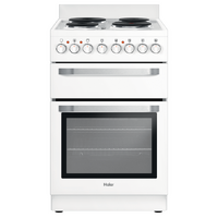 Haier HOR54B5MCW1 54cm Freestanding Cooktop & Oven 60L Capacity White Oven