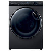 Haier HWF10ANB1 UV Protect 10kg Front Loader 14 Wash Cycles Washing Machine Black