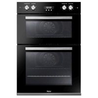 Haier HWO60B7EX2 60cm 5 and 2 Function Double Wall Oven Stainless Steel