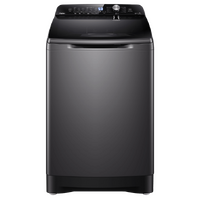 Haier HWT10ANB1 12 Wash Cycles Graphite 10Kg Top Loader Washing Machine Dark