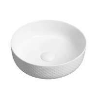 Otti IS4087 Lifestyle Golf Ball Above Counter 355mm Basin White