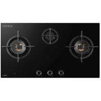 Robam JZ(T/Y)-ZB91H72 900mm 3 Burners Glass Black Cooktop