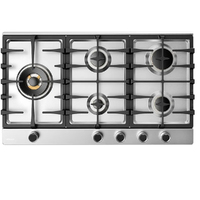 Robam JZ(T/Y)-ZG81H60 860mm 5 Burner Stainless Steel Cooktop